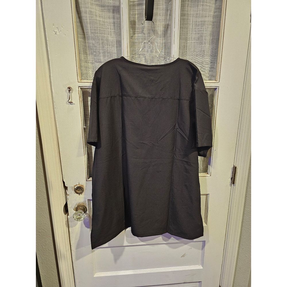 New! Uniform World 309ts series Black Scrub Top‎ Size 2XL - Picture 5 of 5